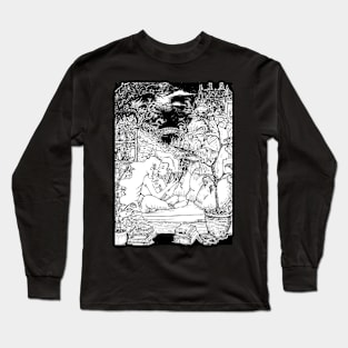 Plants, fantasy and books Long Sleeve T-Shirt